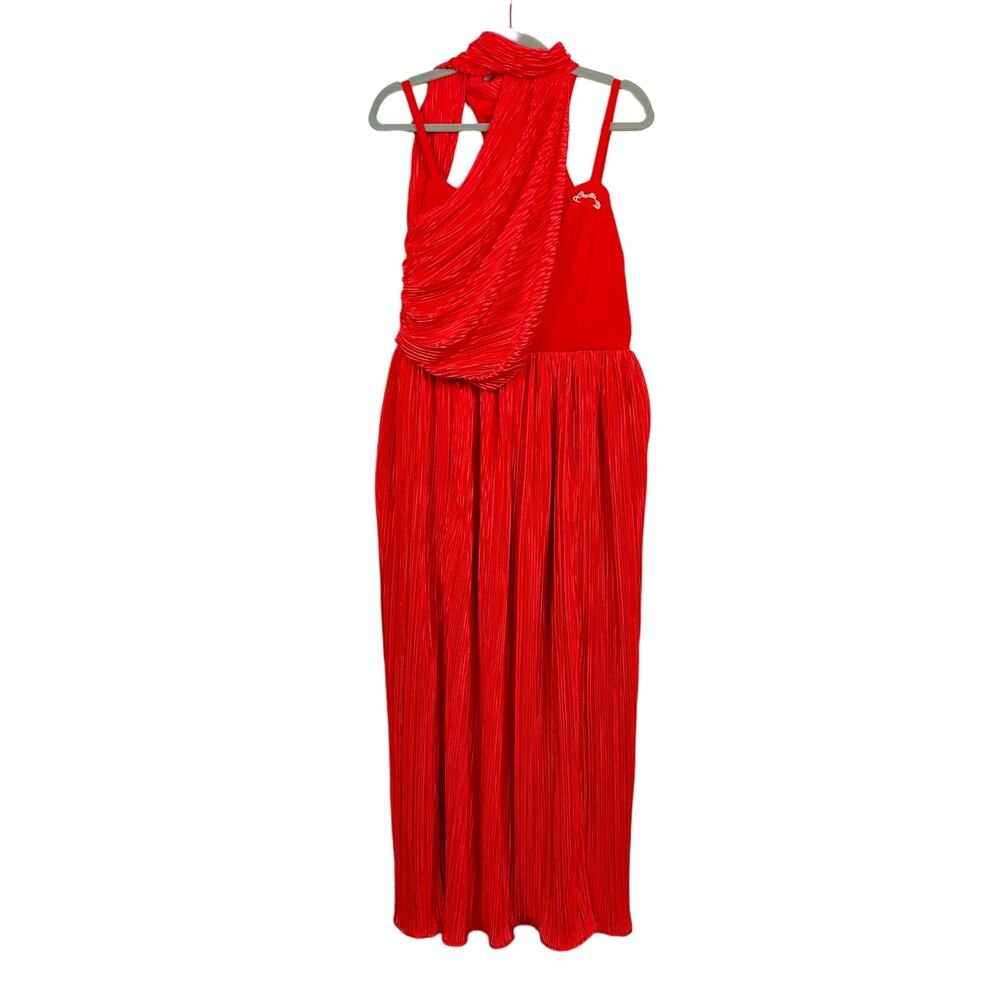 Hot Topic Her Universe Disney Cruella Red Dress Womens Large Red‎ Gown Maxi